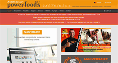 Desktop Screenshot of powerfoodsjmb.com