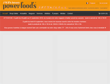 Tablet Screenshot of powerfoodsjmb.com